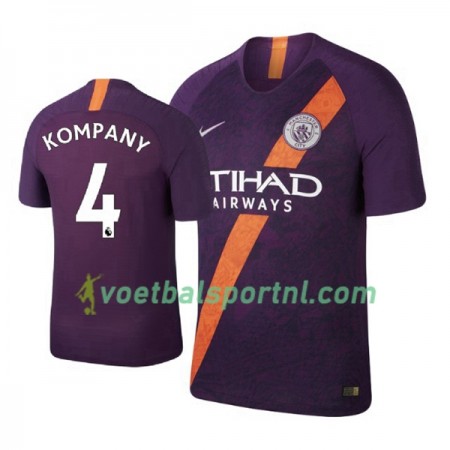 Manchester City Kompany 4 Third Shirt 2018-19